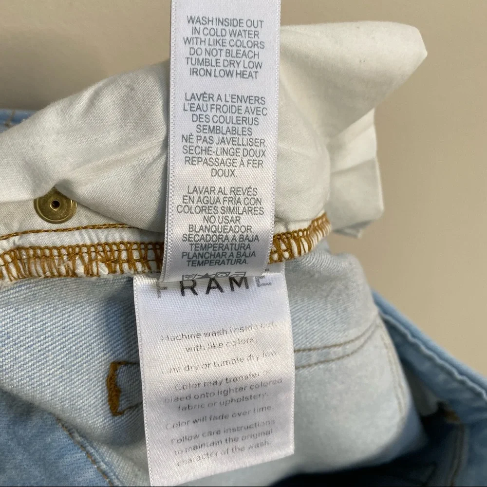 Frame Denim cut high